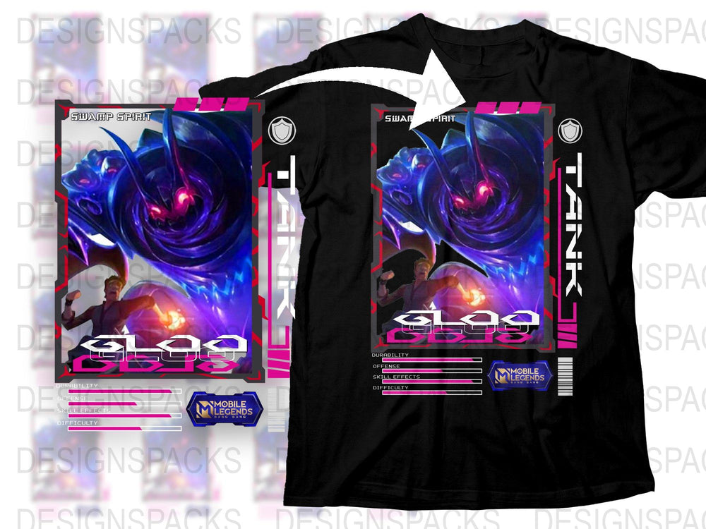 Mobile Legends T-Shirt, Gaming Apparel, Colorful Graphic Tee, Gamer Gift Idea, Unisex Fashion