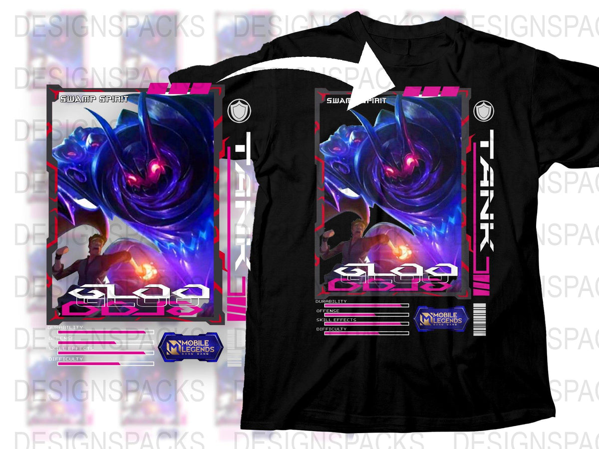Mobile Legends T-Shirt, Gaming Apparel, Colorful Graphic Tee, Gamer Gift Idea, Unisex Fashion