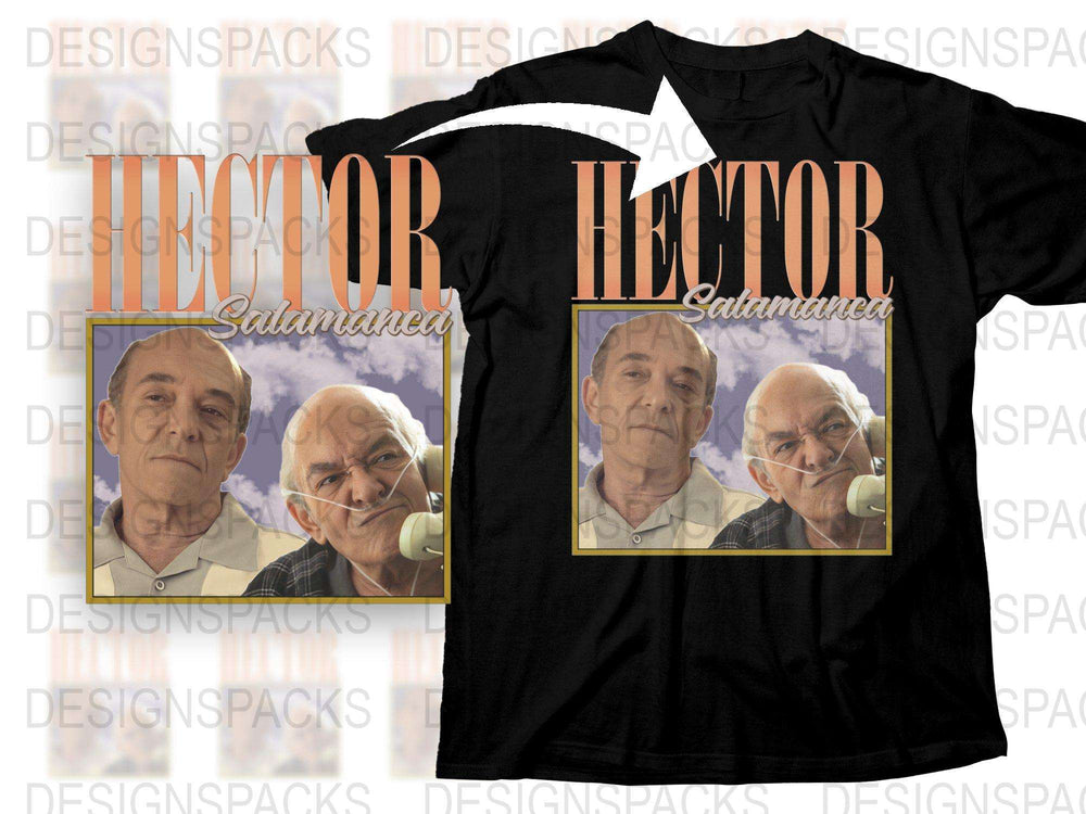 Vintage Hector Salamanca Graphic T-Shirt, Breaking Bad Inspired Tee, Fan Art, Unique Gift Idea, TV Show Merchandise
