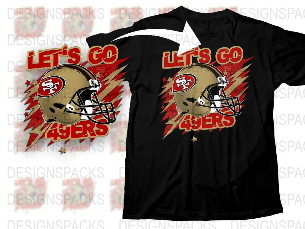 San Francisco 49ers T-Shirt Vintage Football Helmet Graphic Tee Sports Fan Gift Retro Style Black Shirt Unisex Fashion