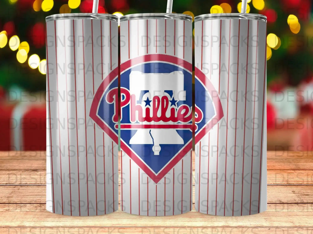 Philadelphia Phillies MLB Pinstripe Liberty Bell Tumbler product type