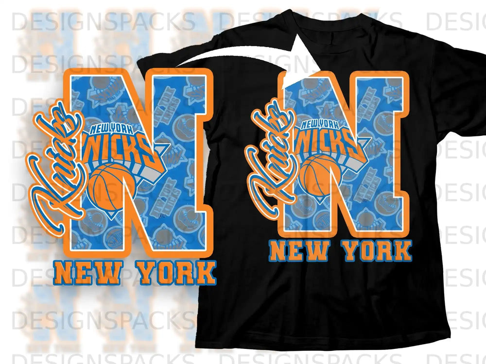 New York Knicks Basketball Logo Shirt For Fans