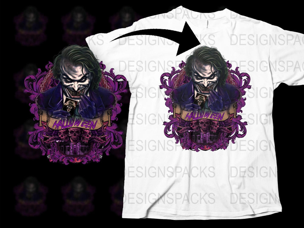 Gothic Vampire Halloween T-Shirt, Spooky Graphic Tee, Men's and Women's Horror Shirt, Unique October Apparel