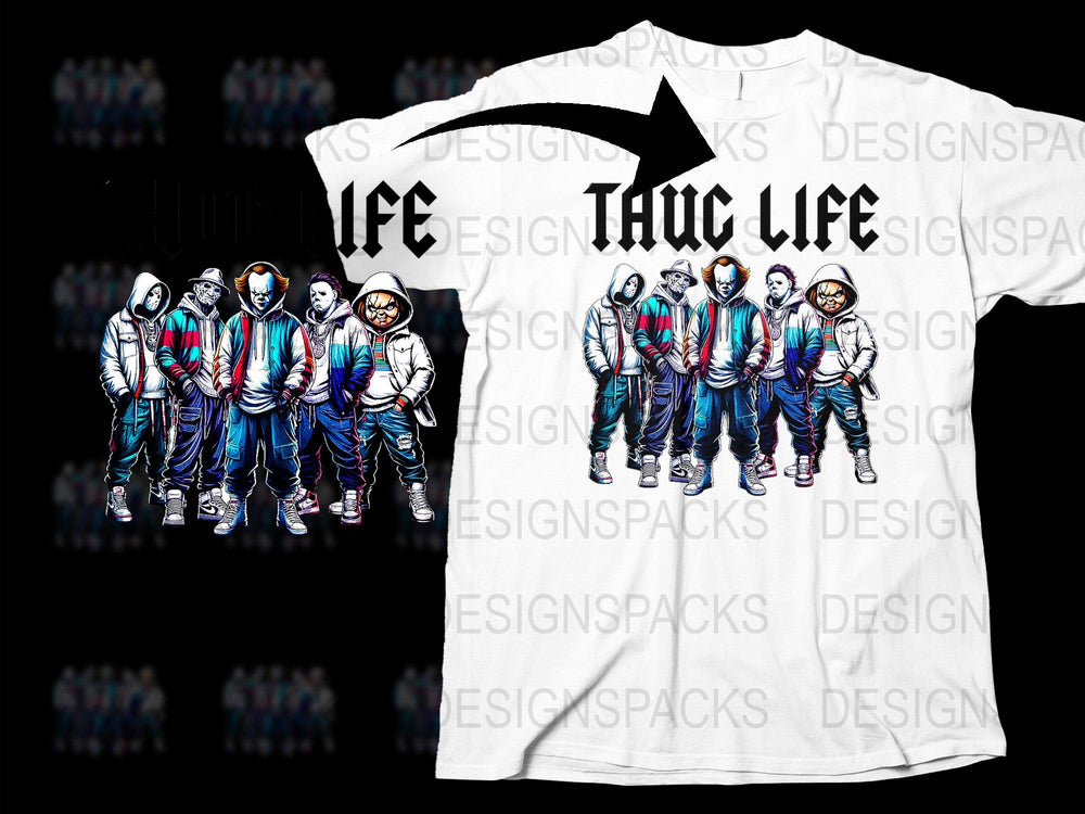 Astronaut Gang T-Shirt, Space Themed Urban Streetwear, Unisex White Graphic Tee, Hip Hop Inspired Clothing