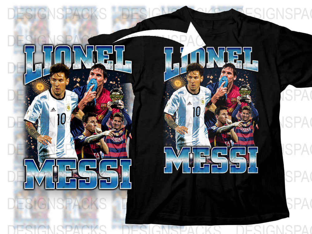 Lionel Messi Argentina Soccer T-Shirt, World Cup Champion Graphic Tee, Sports Fan Gift, Casual Wear, Unisex Football Shirt