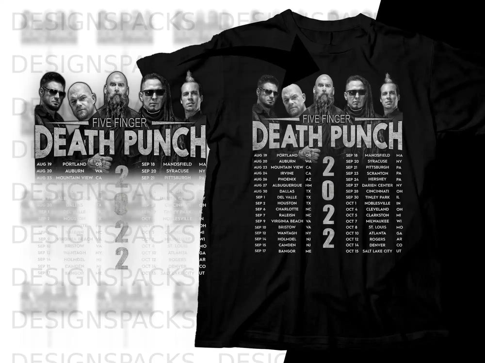 FFDP '22 Tour Poster Tee Art Png Digital Download