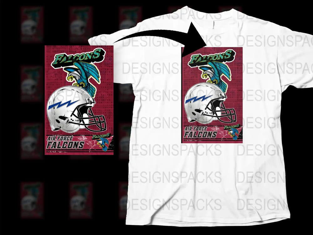 Air Force Falcons Graphic T-Shirt, Unisex Sports Team Tee, College Football Apparel, Fan Gift