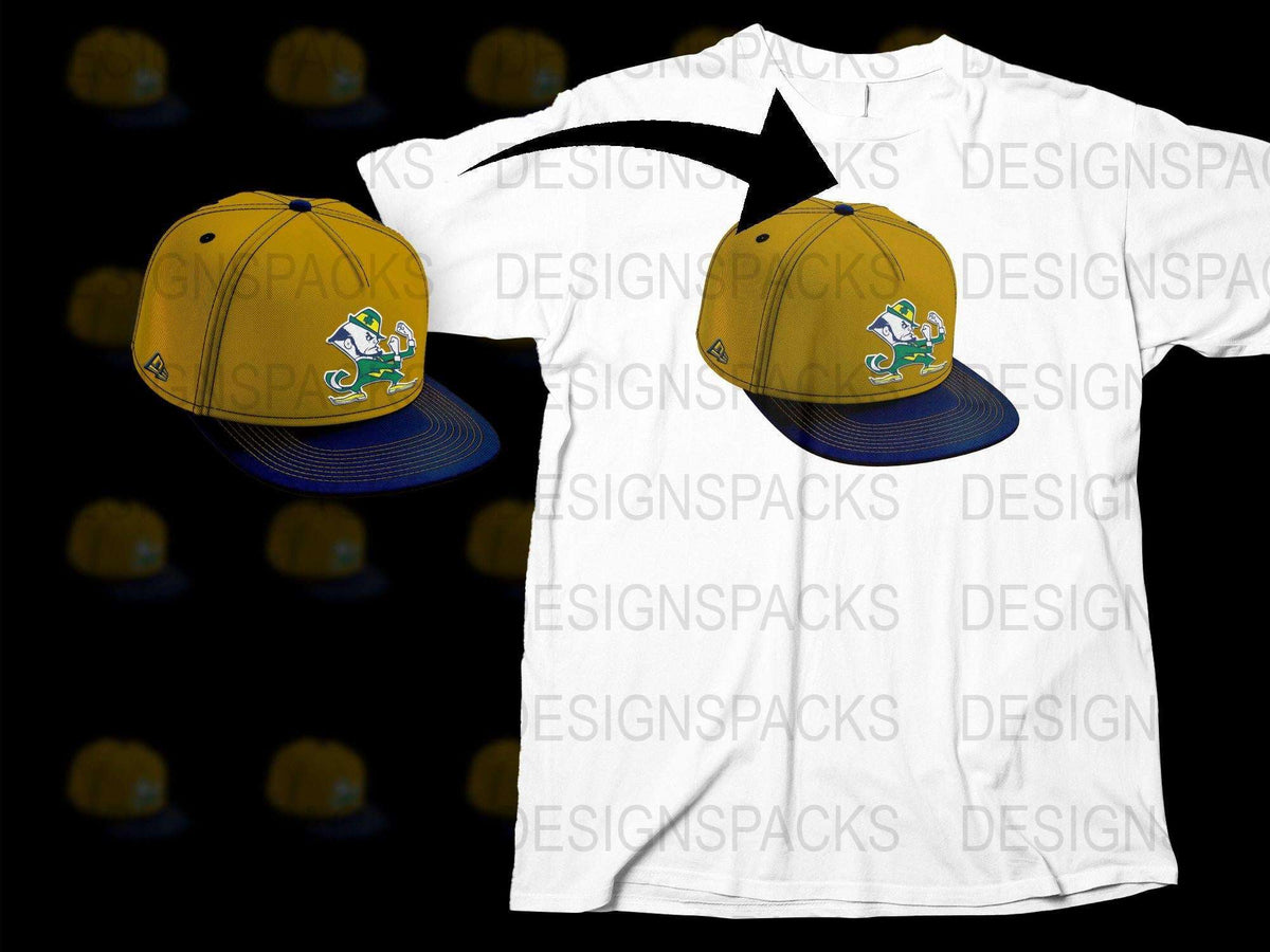 Men's Unique Duck Print T-Shirt and Baseball Cap Set, Casual Summer Outfit, Fun Graphic Tee and Hat Combo