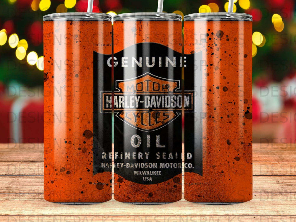 Genuine Harley-Davidson Motor Oil Refinery Sealed Tumbler product type