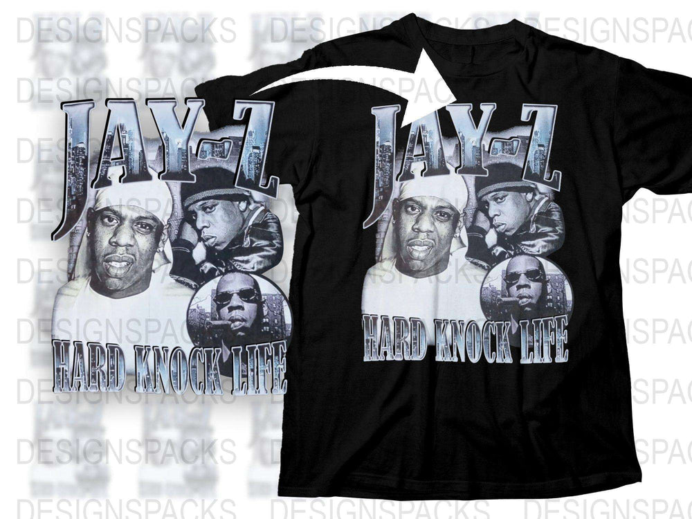 Vintage Jay-Z Hard Knock Life Album T-Shirt, Hip Hop Graphic Tee, Rap Merchandise, Collector Music Shirt, Gift for Music Lovers