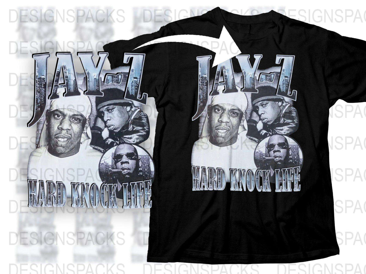 Vintage Jay-Z Hard Knock Life Album T-Shirt, Hip Hop Graphic Tee, Rap Merchandise, Collector Music Shirt, Gift for Music Lovers