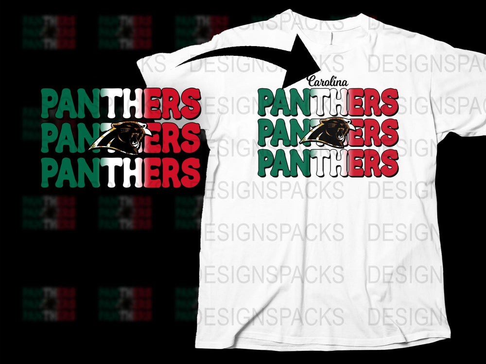 Carolina Panthers Inspired T-Shirt, Sports Fan Graphic Tee, Casual NFL Team Apparel, Unisex Clothing