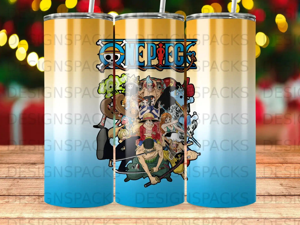 One Piece Characters Unique Graphics Tumbler product type