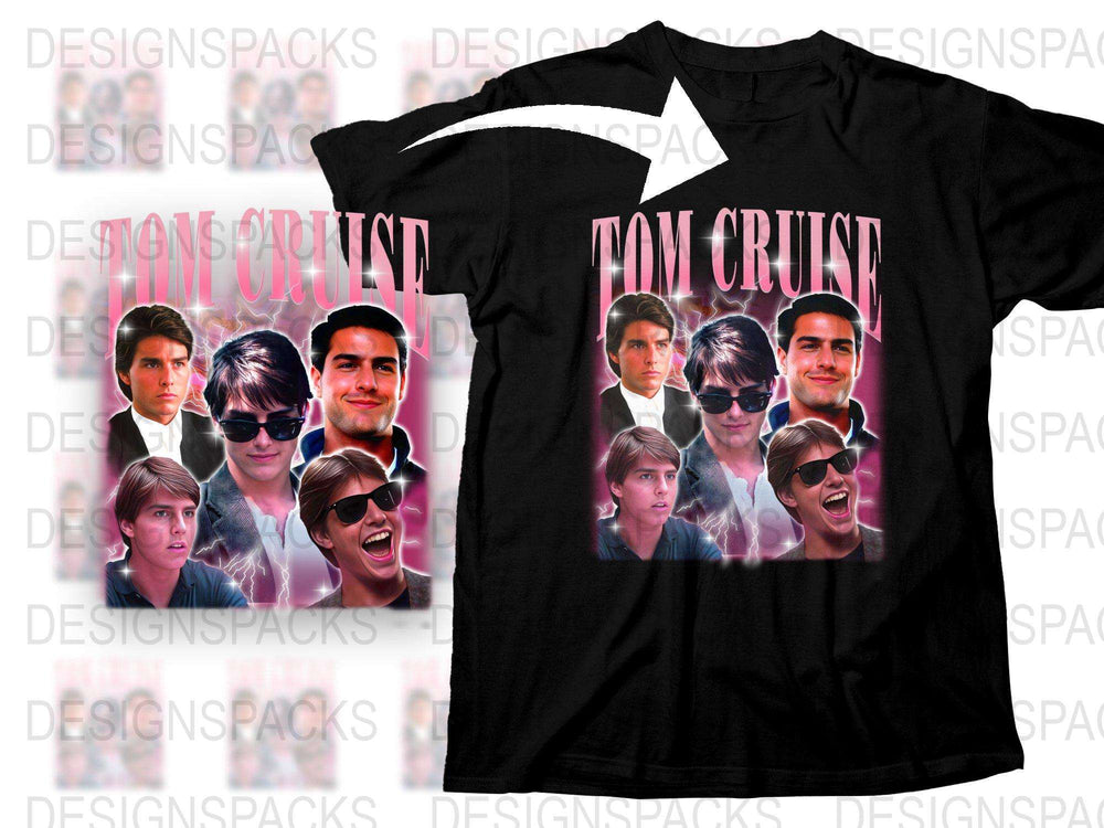 Vintage 80s Movie Star Graphic T-Shirt, Classic Film Actors Tee, Retro Pop Culture Fashion, Unique Gift for Film Fans
