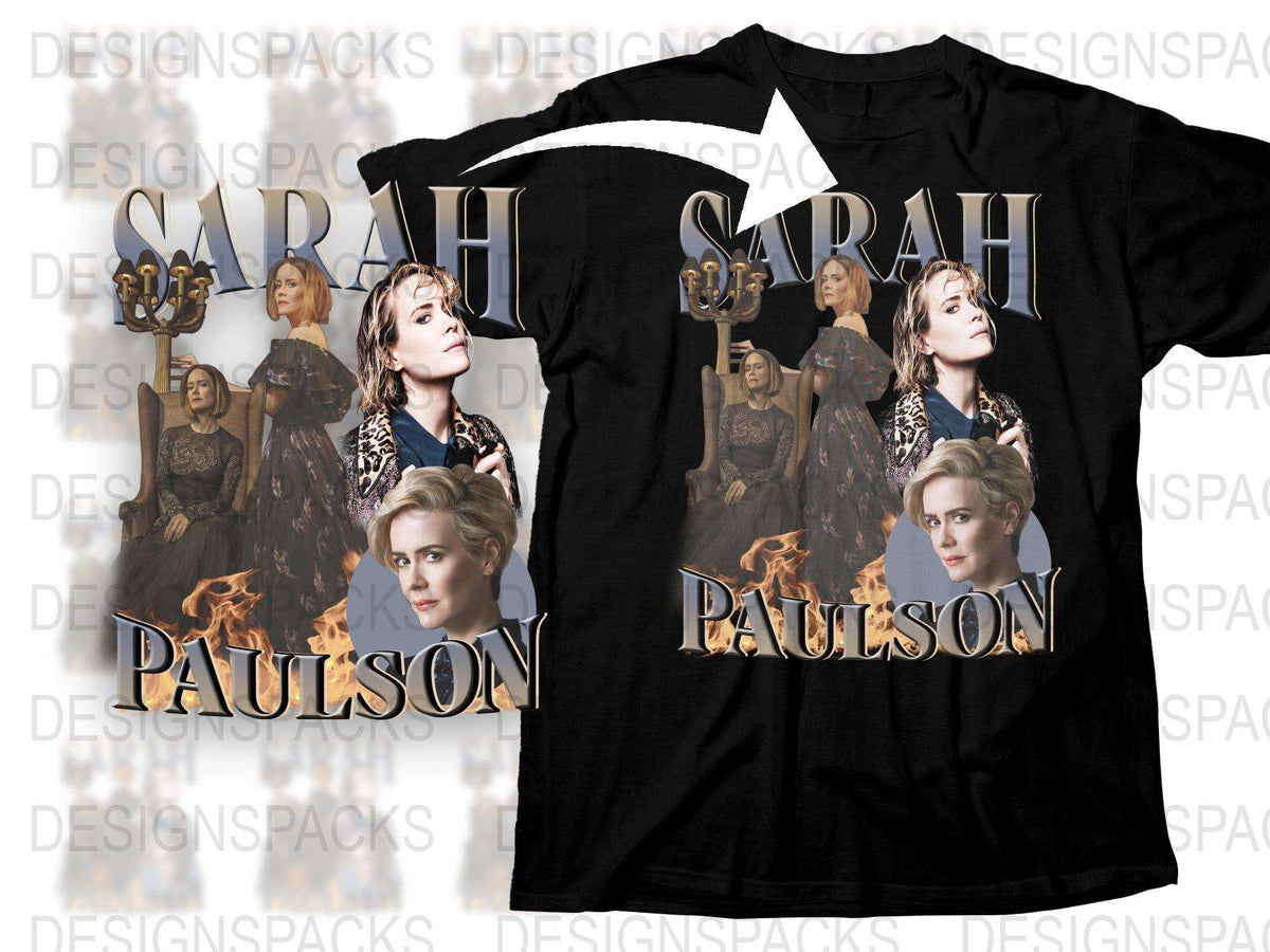 Sarah Paulson Fan T-Shirt, Custom Graphic Tee, Movie Star Inspired, Celebrity Fashion, Unique Gift Idea, Collector Item