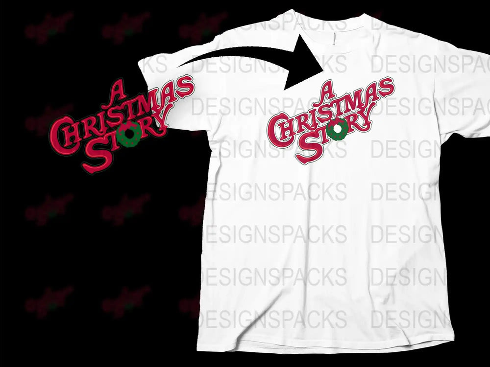 A Christmas Story Inspired T-Shirt, Classic Movie Fan Apparel, Unisex Graphic Tee, Holiday Gift Idea