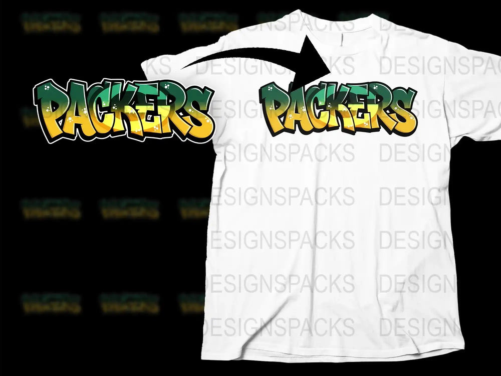 Green Bay Packers Inspired T-Shirt, Graphic Sports Tee, Casual Fan Apparel, Unisex Clothing Gift