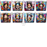 Load image into Gallery viewer, 87 Gnomes Wall 3D Tumbler Wrap Bundle Jpg
