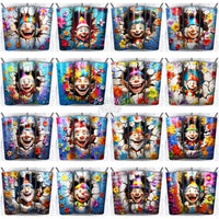 Load image into Gallery viewer, 87 Gnomes Wall 3D Tumbler Wrap Bundle Jpg
