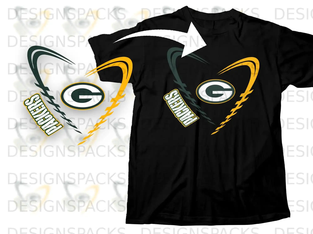 Green Bay Packers Fan Shirt with Unique Design