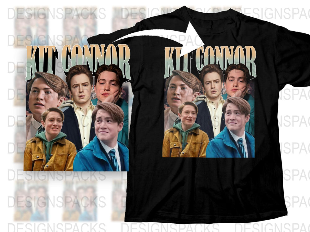 Kit Connor Inspired T-Shirt, Fan Art Graphic Tee, Unisex Fashion, Casual Wear, Gift Idea for TV Show Fans