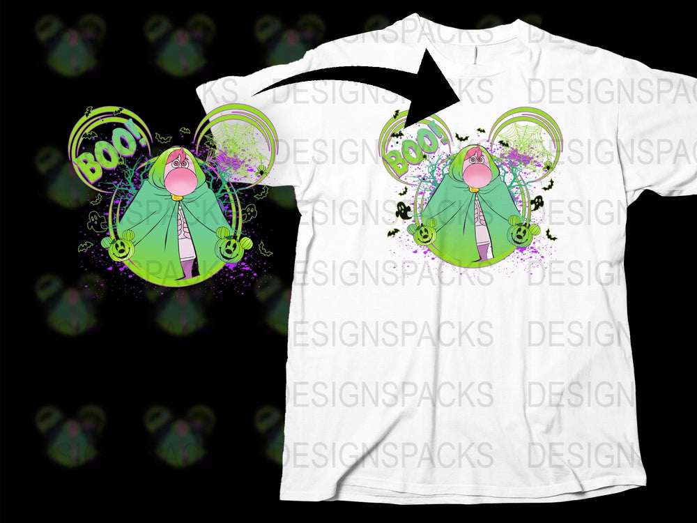 Halloween Ghost T-Shirt, Cute Boo Graphic, Glow in the Dark, Unisex Kids and Adult Sizes, Holiday Tee