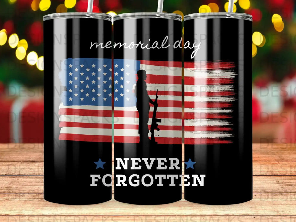Memorial Day US Flag Soldier Never Forgotten product type
