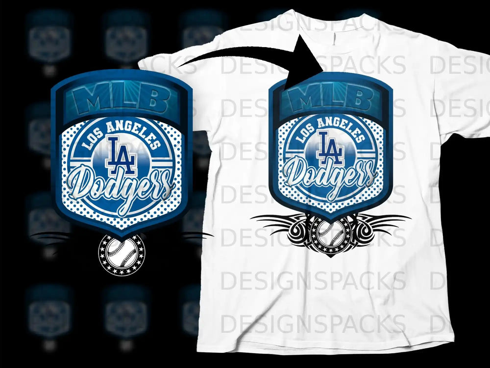 Los Angeles Dodgers MLB DesignPack Graphic T-shirt