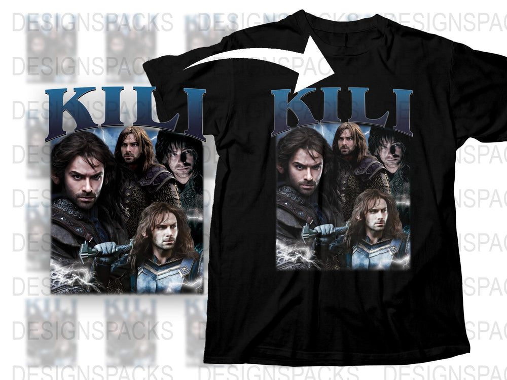 Fantasy Movie Inspired Graphic T-Shirt, Epic Adventure Character Tee, Fan Merchandise, Unique Gift Idea