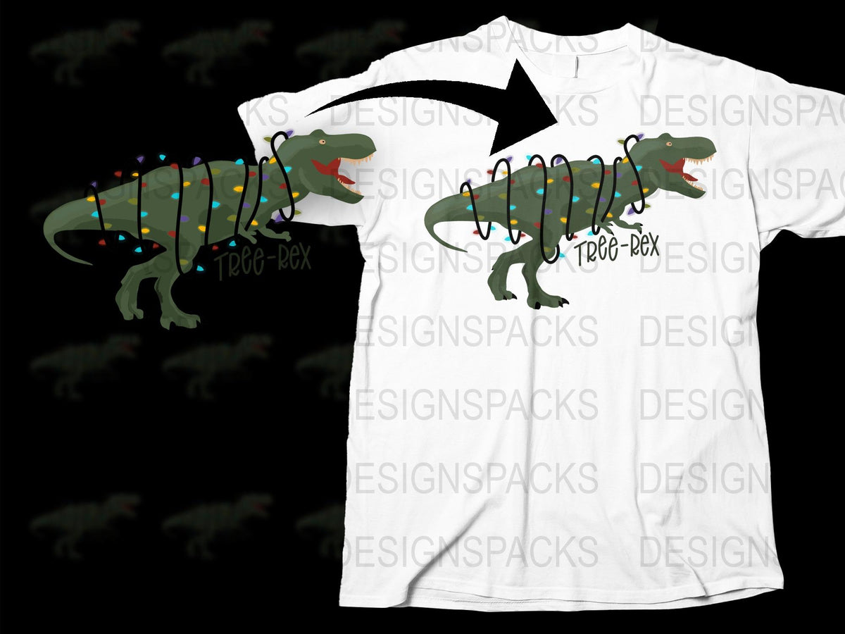 Dinosaur Graphic T-Shirt, Fun Kids Trex Tee, Colorful Polka Dots, Unisex Children's Clothing, Unique Dinosaur Illustration Shirt