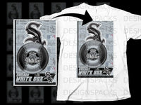 Load image into Gallery viewer, Chicago White Sox Graphic Print Baseball Fan T-shirt
