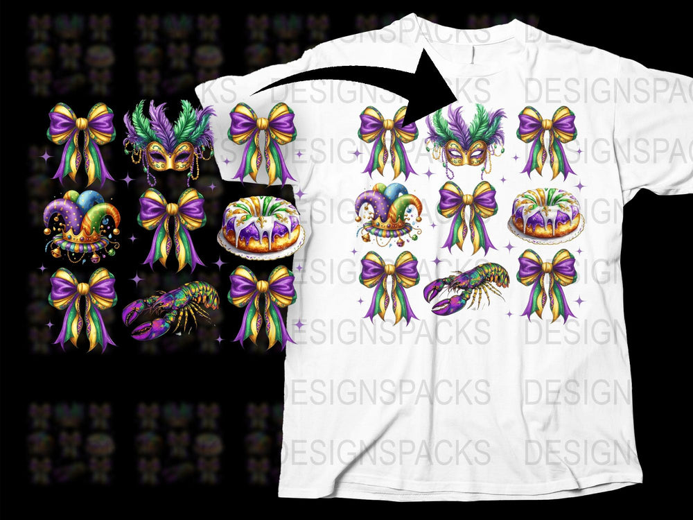 Mardi Gras Mask T-Shirt, Colorful Carnival Tee, New Orleans Festival Apparel, Unisex Party Shirt