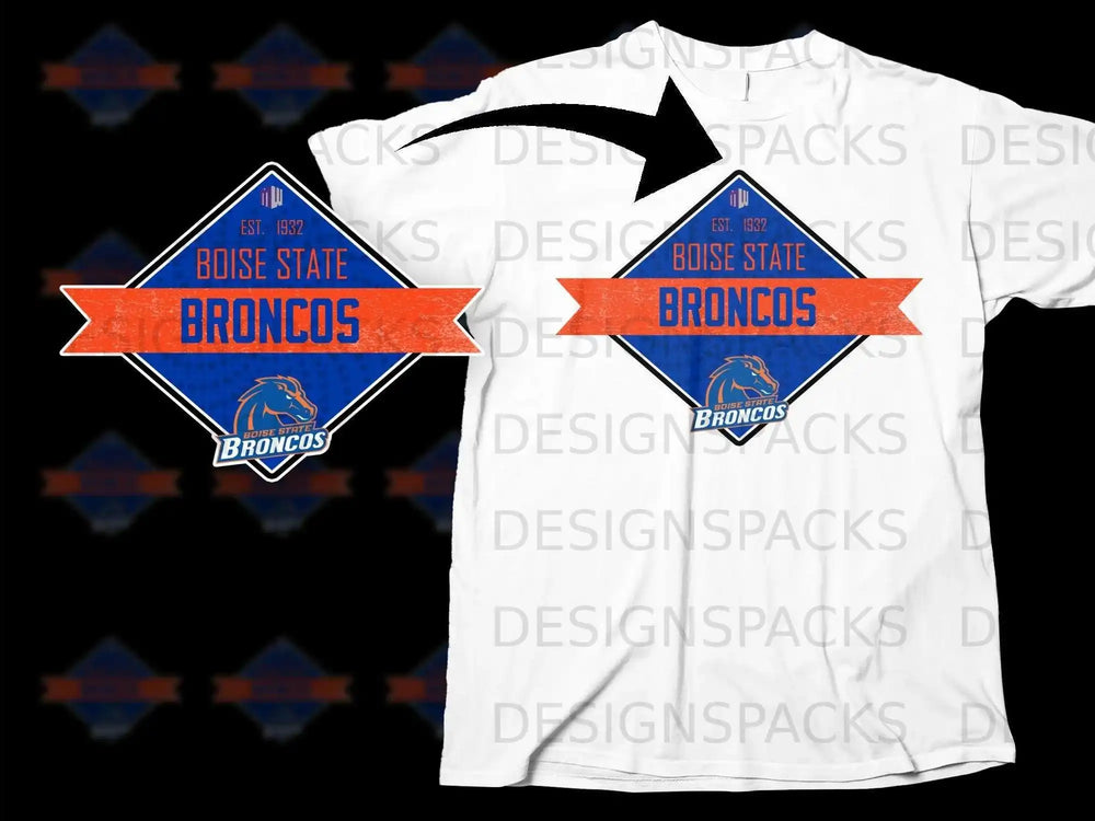 Boise State Broncos Est. 1932 Logo T-Shirt