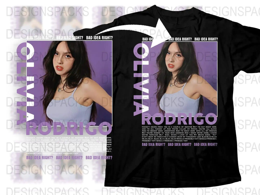 Olivia Rodrigo Fan T-Shirt, Pop Music Merch, Women's Fashion Top, Concert Tee, Gift Idea