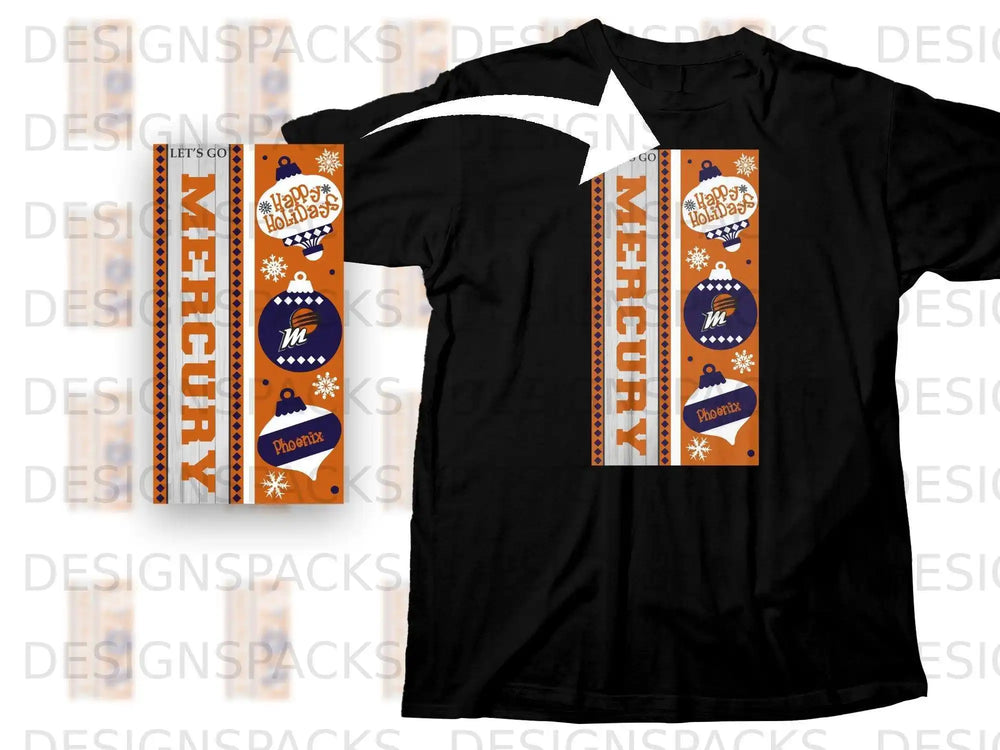 Mercury Happy Holidays Phoenix T-Shirt