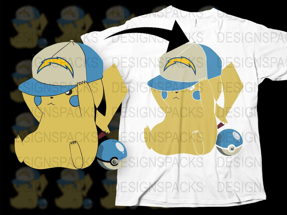 Cute Anime Inspired T-shirt, Yellow Character with Cap and Blue Ball Design, Unisex Tee