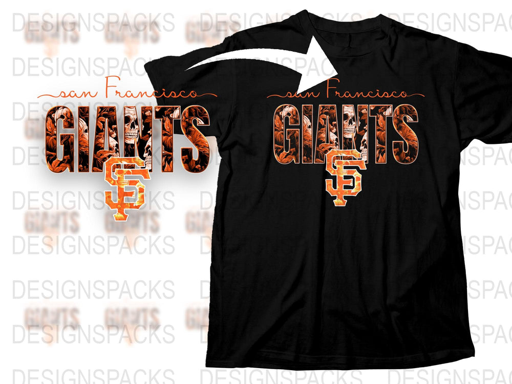 San Francisco Giants T-Shirt, Orange Logo, Classic Fan Apparel, Black Tee, Baseball Team Merchandise, Sports Gift Idea