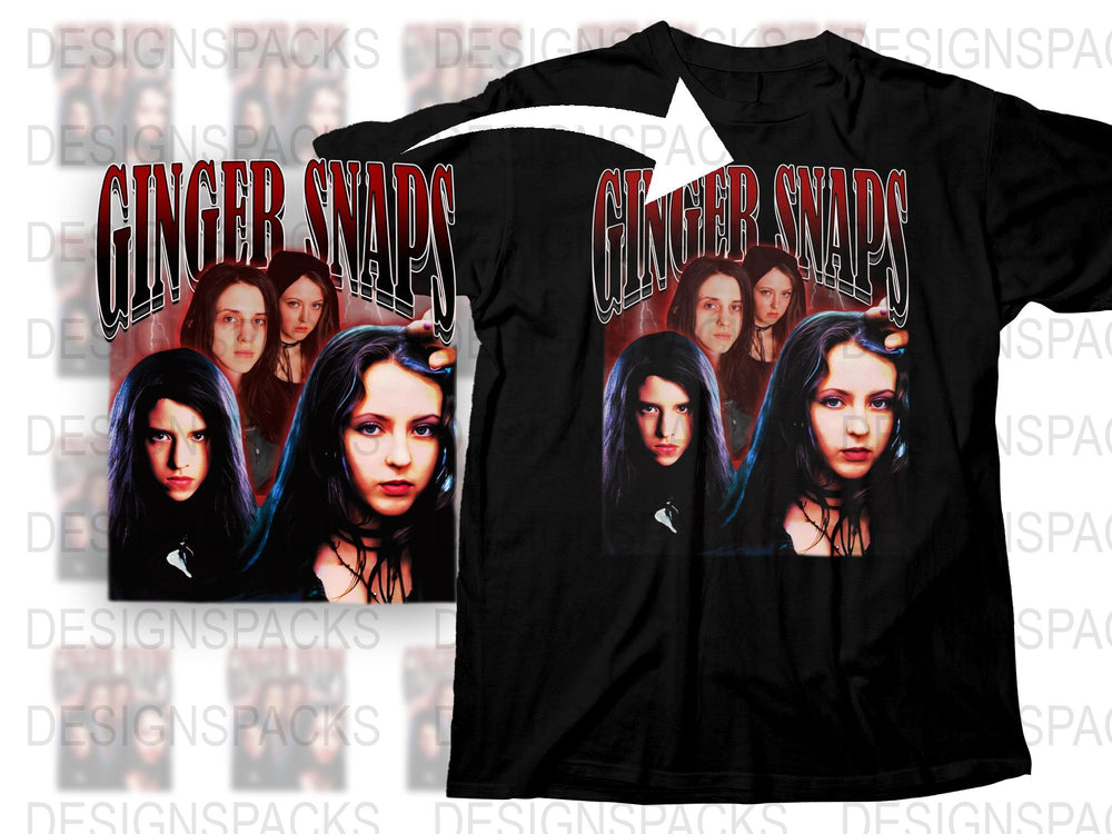Ginger Snaps Movie T-Shirt, Vintage Horror Film Tee, Cult Classic 2000s Graphic Shirt, Unisex Fashion Clothing