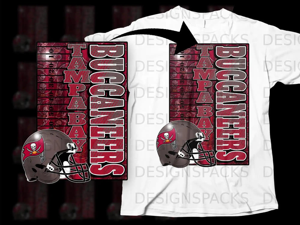 Tampa Bay Buccaneers T-Shirt Sports Fan Apparel