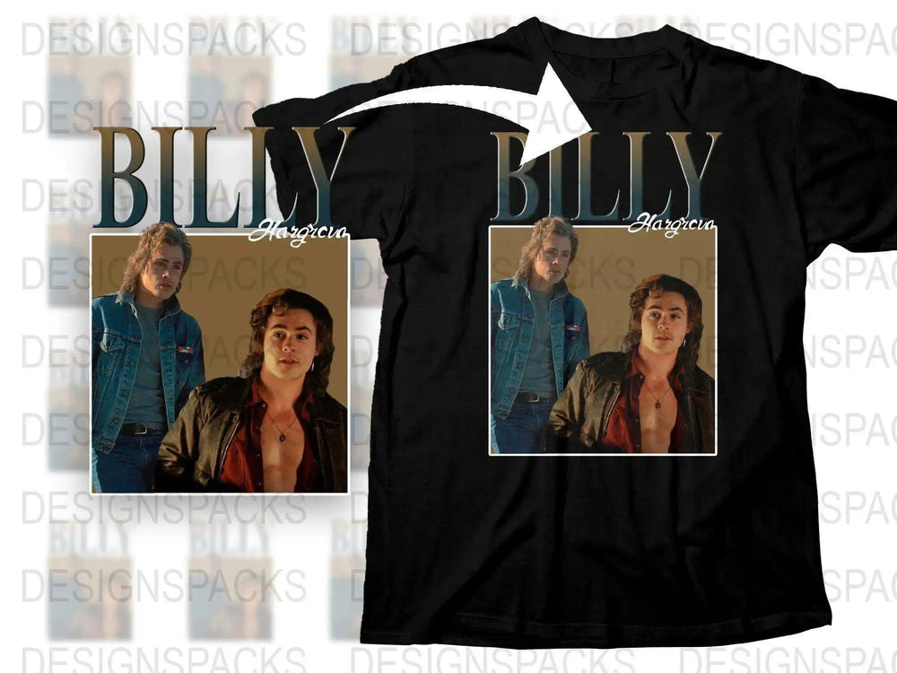 Vintage Billy Hargrove Inspired T-Shirt, Stranger Things Fan Merch, Retro Graphic Tee, Unisex 80s Style Clothing