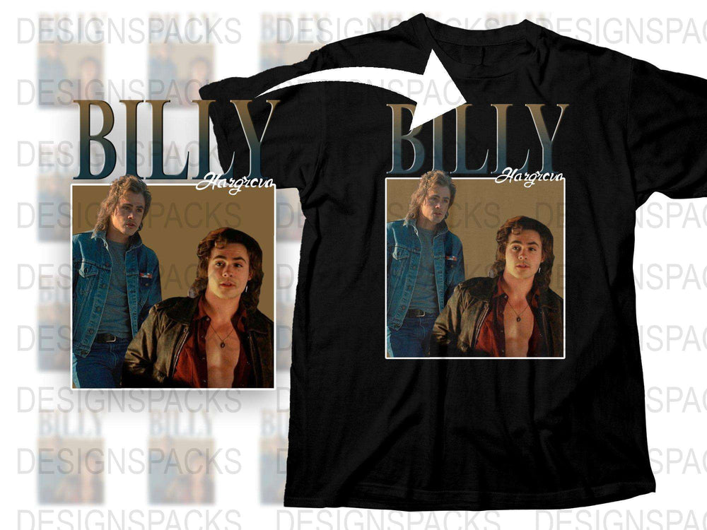 Vintage Billy Hargrove Inspired T-Shirt, Stranger Things Fan Merch, Retro Graphic Tee, Unisex 80s Style Clothing