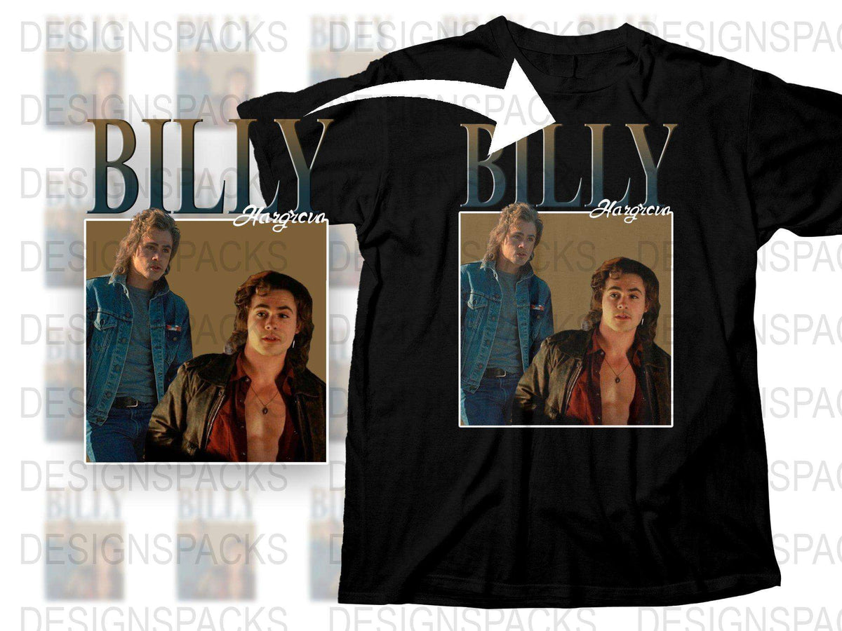Vintage Billy Hargrove Inspired T-Shirt, Stranger Things Fan Merch, Retro Graphic Tee, Unisex 80s Style Clothing