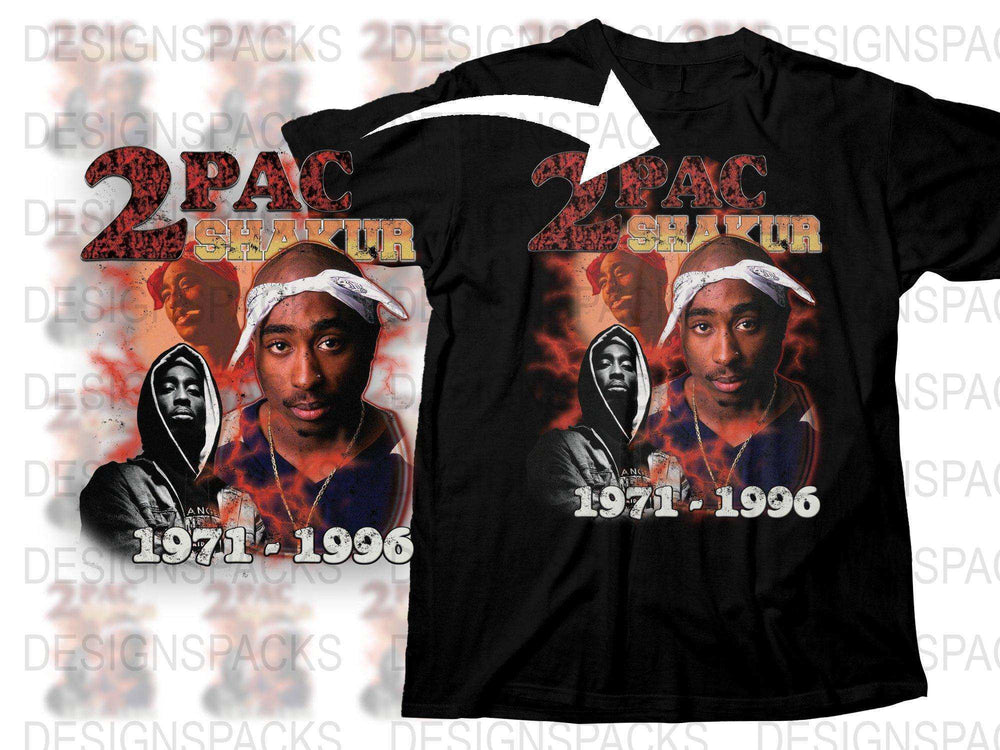 Vintage Rap T-Shirt, Classic Hip-Hop Graphic Tee, 90s Music Legend, Collector's Item, Unisex Fashion