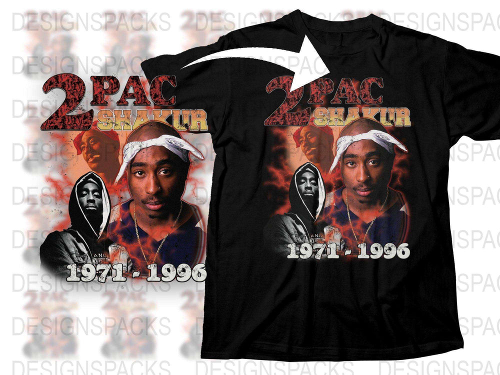 Vintage Rap T-Shirt, Classic Hip-Hop Graphic Tee, 90s Music Legend, Collector's Item, Unisex Fashion