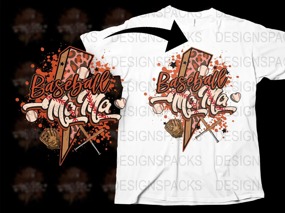 Baseball T-Shirt Mens Graphic Tee Sports Fan Apparel Unique Custom Design