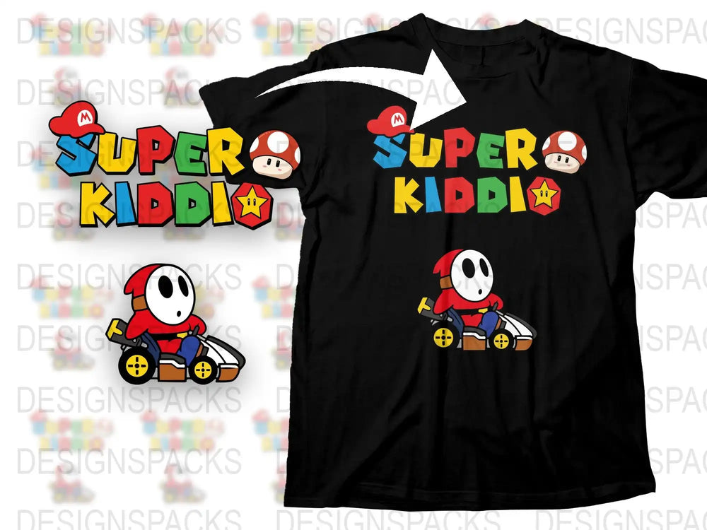 Kids Superhero Cartoon T-Shirt, Fun Character Graphic Tee, Boys Girls Casual Shirt, Colorful Top for Children