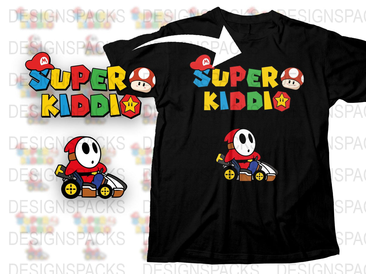 Kids Superhero Cartoon T-Shirt, Fun Character Graphic Tee, Boys Girls Casual Shirt, Colorful Top for Children