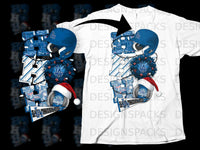 Load image into Gallery viewer, Los Angeles Dodgers Christmas Baseball Fan T-shirt
