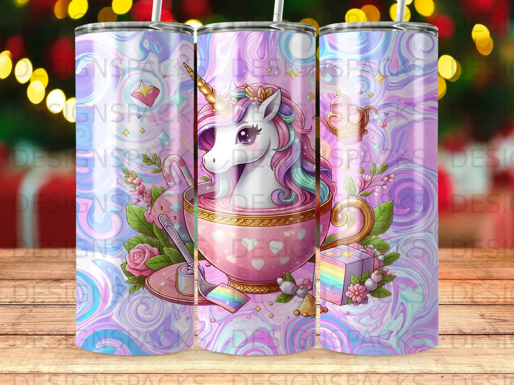 Pastel Swirl Unicorn Teacup Magical Fantasy Cute Design product type