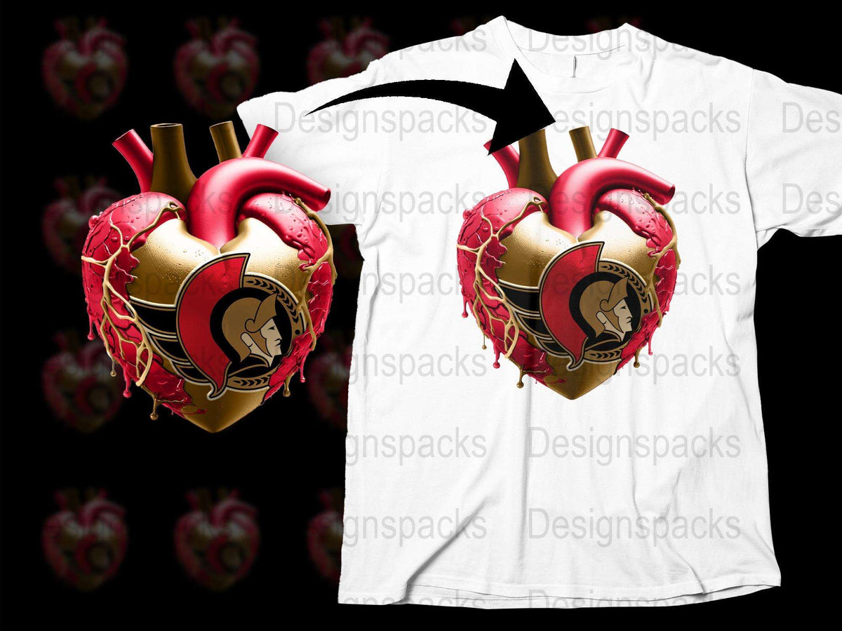 Anatomical Heart T-Shirt, Graphic Tee with Gothic Heart Design, Unique Artwork Shirt, Unisex Clothing